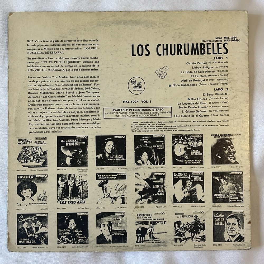 LOS CHURUMBELES DE ESPAÑA – "LOS CHURUMBELES DE ESPAÑA" VINYL RECORD ✨✨✨ - Picture 2 of 7